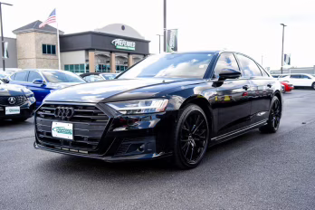 2021 Black Metallic Audi A8 4.0 AWD Sedan