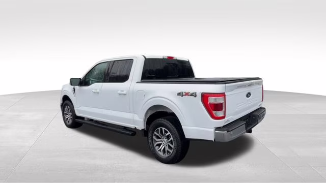 2021 Oxford White Ford F-150 Lariat 4X4 Truck