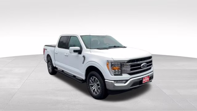 2021 Oxford White Ford F-150 Lariat 4X4 Truck