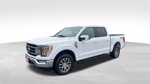 2021 Oxford White Ford F-150 Lariat 4X4 Truck