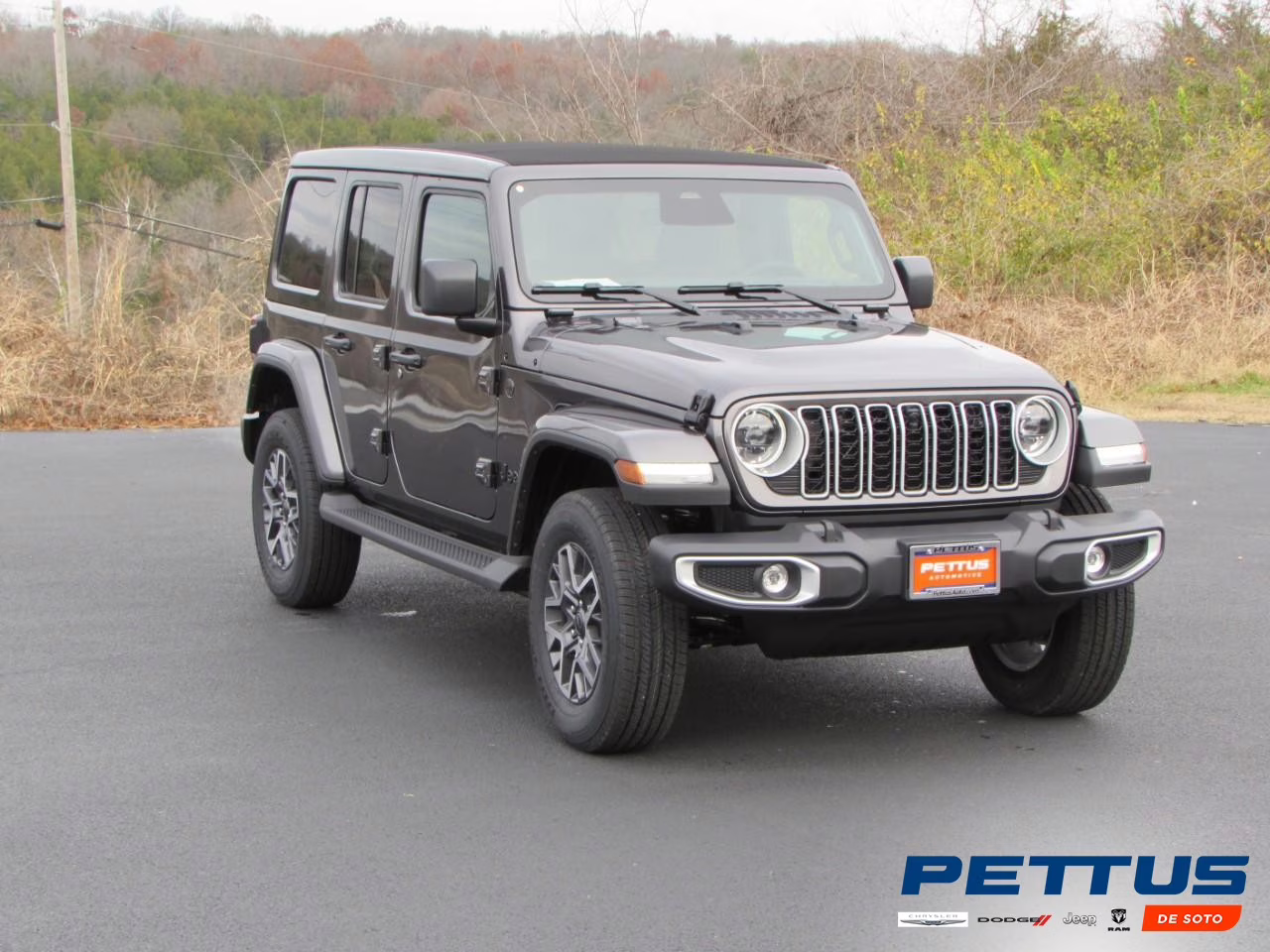 2026 Granite Jeep Wrangler Sahara 4X4 SUV