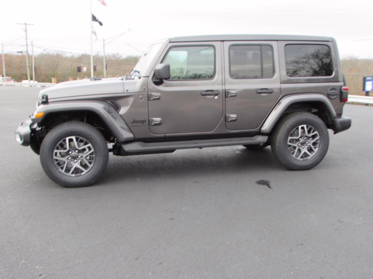 2026 Granite Jeep Wrangler Sahara 4X4 SUV