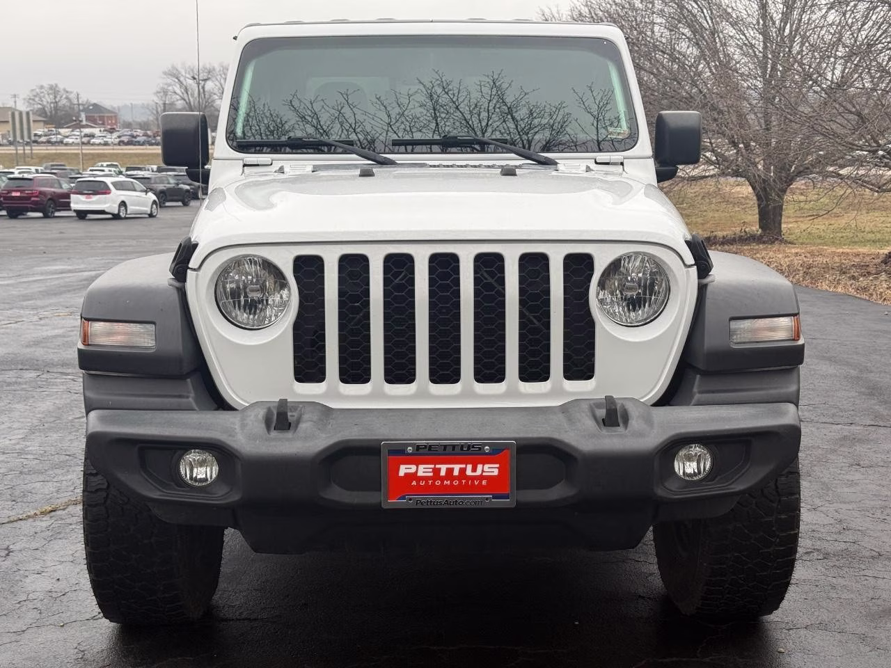 2020 Bright White Clearcoat Jeep Gladiator Sport 4X4 Truck