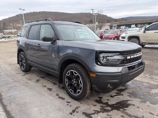 2025 Carbonized Gray Metallic Ford Bronco Sport Outer Banks 4X4 SUV