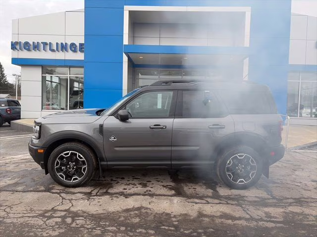 2025 Carbonized Gray Metallic Ford Bronco Sport Outer Banks 4X4 SUV