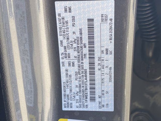 2026 Carbonized Gray Metallic Ford Bronco Big Bend 4X4 Convertible