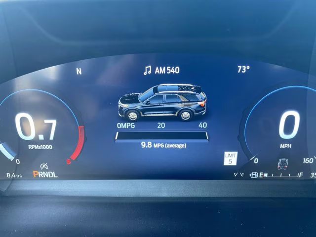 2026 Agate Black Metallic Ford Explorer Active RWD SUV