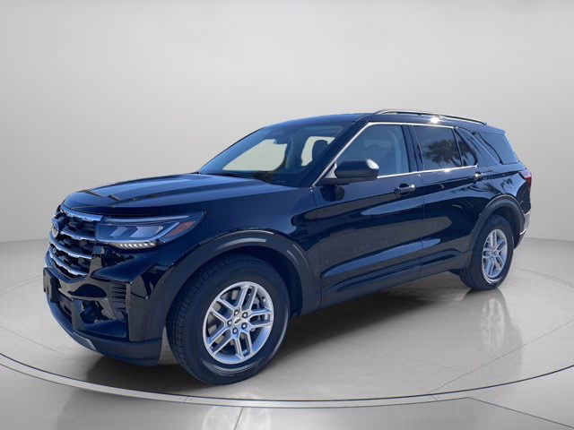 2026 Agate Black Metallic Ford Explorer Active RWD SUV