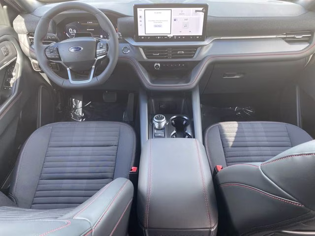2026 Rapid Red Metallic Tinted Clearcoat Ford Explorer ST-Line RWD SUV