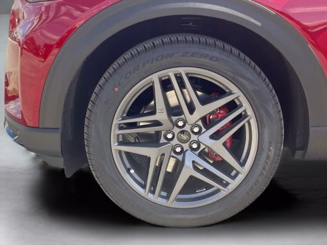 2026 Rapid Red Metallic Tinted Clearcoat Ford Explorer ST-Line RWD SUV