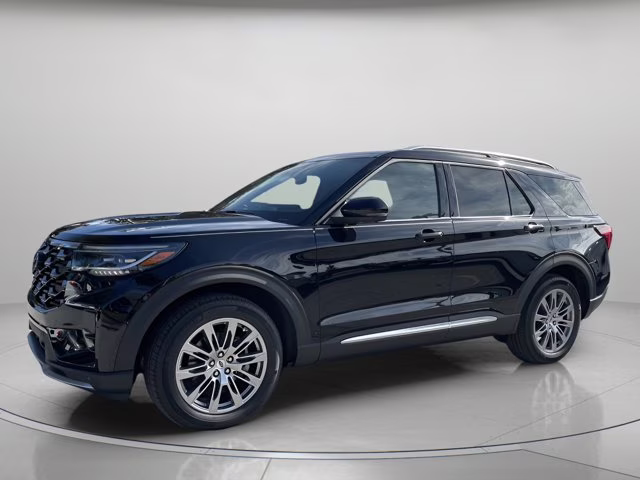 2026 Agate Black Metallic Ford Explorer Platinum 4X4 SUV