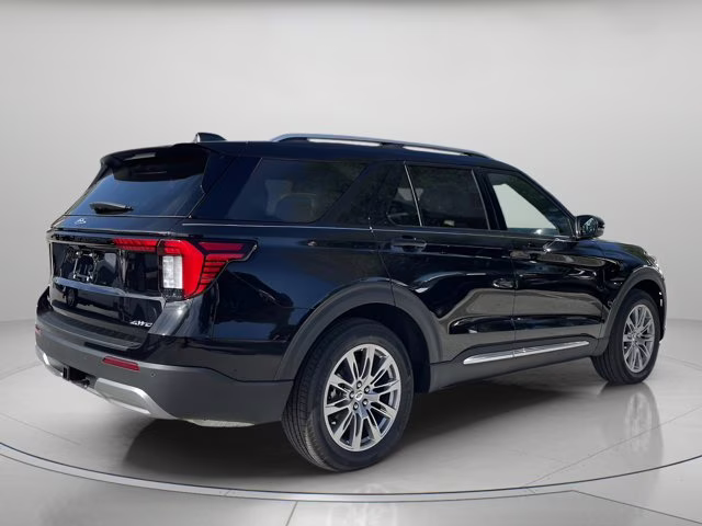2026 Agate Black Metallic Ford Explorer Platinum 4X4 SUV