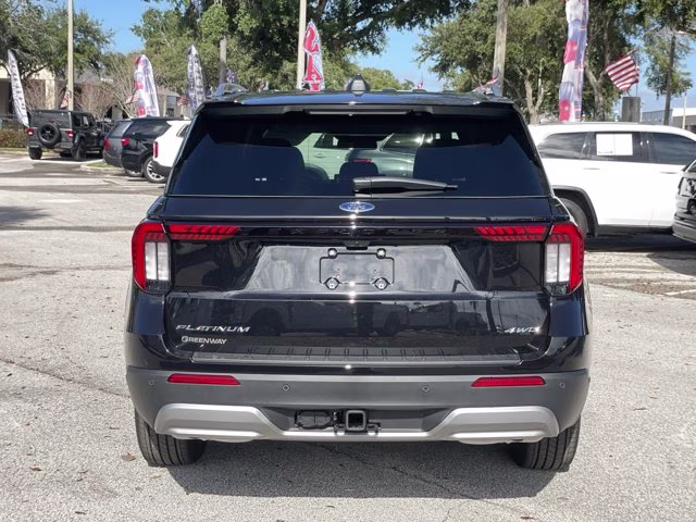 2026 Agate Black Metallic Ford Explorer Platinum 4X4 SUV