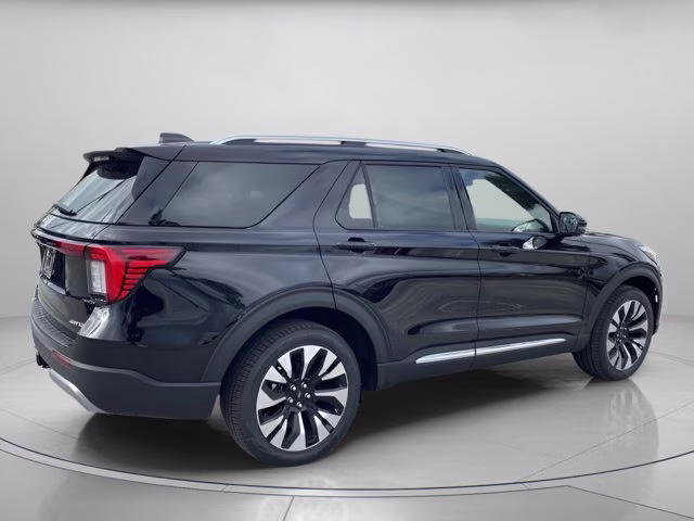 2026 Agate Black Metallic Ford Explorer Platinum 4X4 SUV