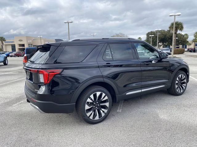 2026 Agate Black Metallic Ford Explorer Platinum 4X4 SUV