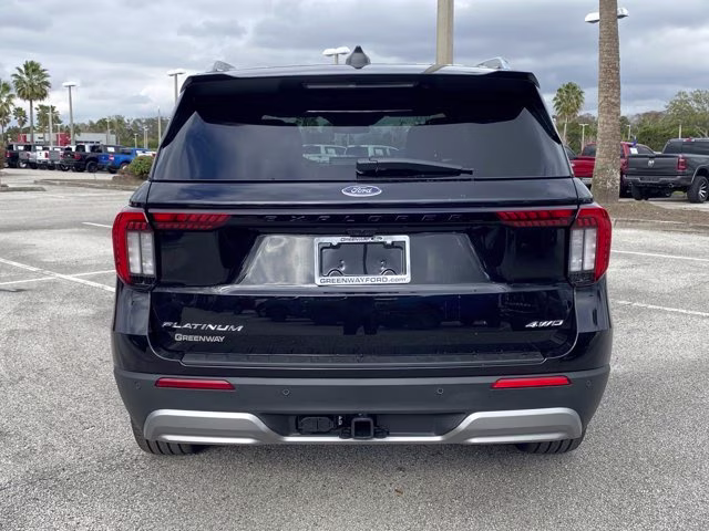 2026 Agate Black Metallic Ford Explorer Platinum 4X4 SUV