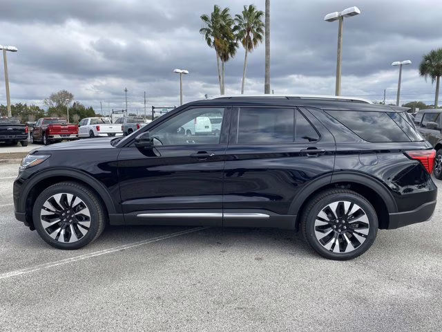 2026 Agate Black Metallic Ford Explorer Platinum 4X4 SUV