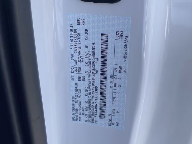 2026 Oxford White Ford Super Duty F-350 SRW XL 4X4 Truck