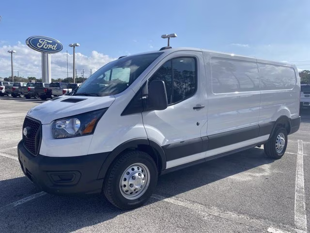 2026 Oxford White Ford Transit Cargo Van Base AWD Van