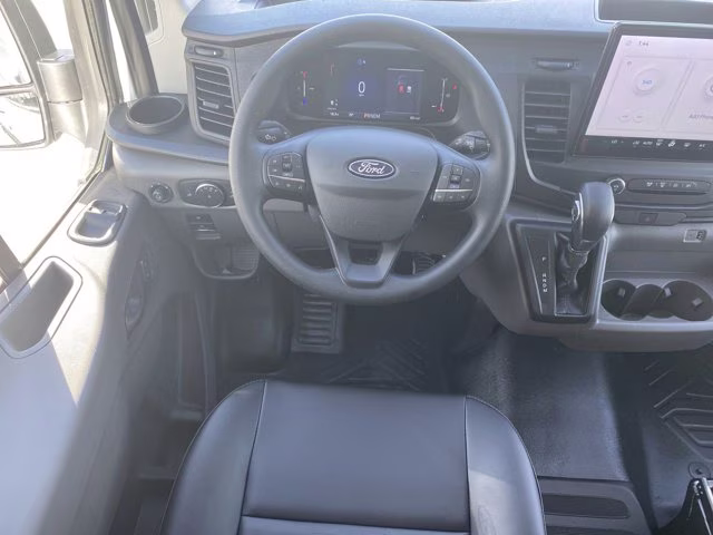 2026 Oxford White Ford Transit Cargo Van Base AWD Van