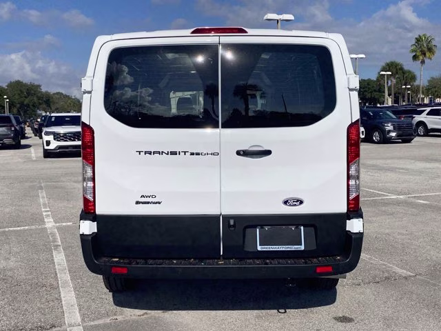 2026 Oxford White Ford Transit Cargo Van Base AWD Van