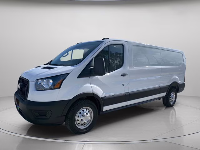 2026 Oxford White Ford Transit Cargo Van AWD Van