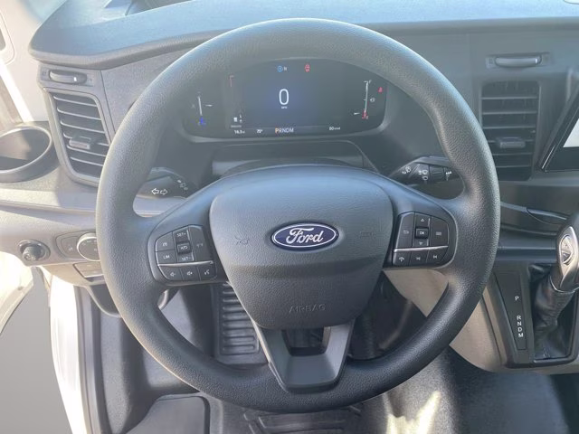 2026 Oxford White Ford Transit Cargo Van Base AWD Van