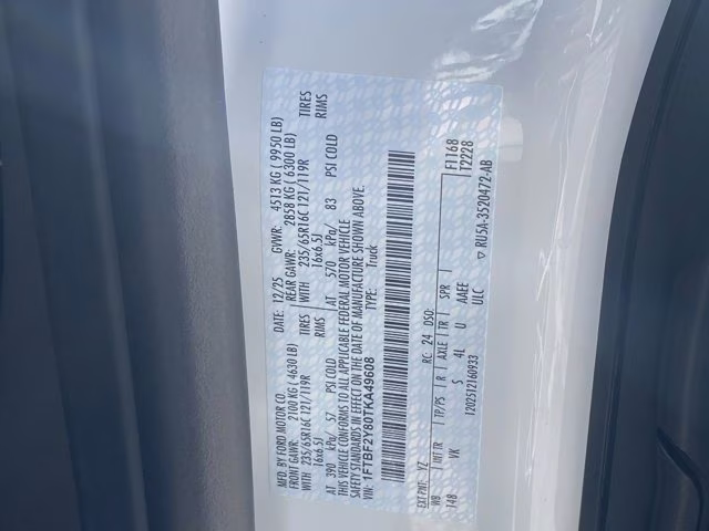 2026 Oxford White Ford Transit Cargo Van AWD Van