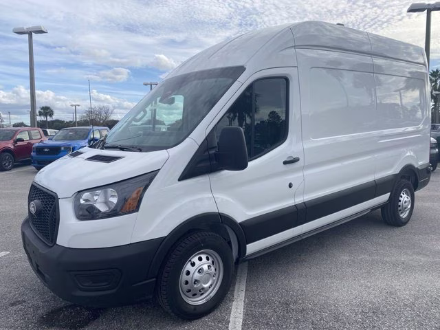 2026 Oxford White Ford Transit Cargo Van Base RWD Van