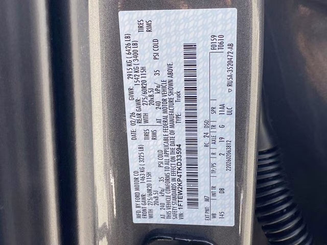 2026 Carbonized Gray Metallic Ford F-150 STX RWD Truck