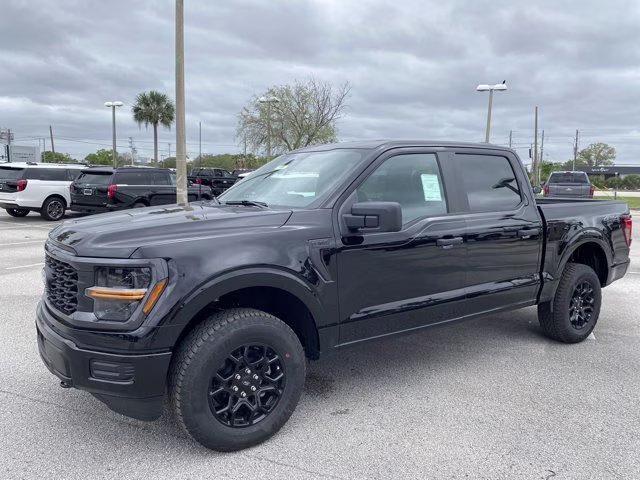 2026 Agate Black Metallic Ford F-150 STX 4X4 Truck
