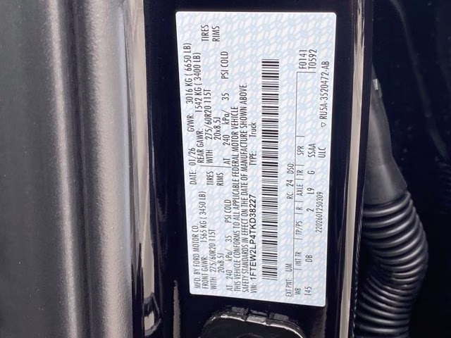2026 Agate Black Metallic Ford F-150 STX 4X4 Truck