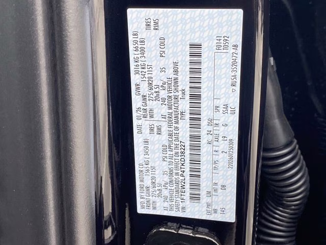 2026 Agate Black Metallic Ford F-150 STX 4X4 Truck