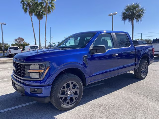 2026 Argon Blue Metallic Ford F-150 STX 4X4 Truck
