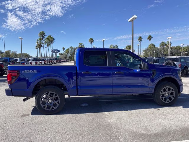 2026 Argon Blue Metallic Ford F-150 STX 4X4 Truck