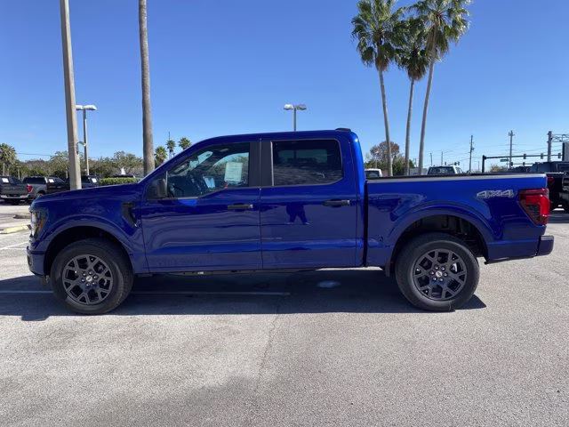2026 Argon Blue Metallic Ford F-150 STX 4X4 Truck