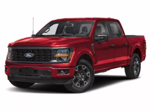 2026 Ruby Red Metallic Tinted Clearcoat Ford F-150 STX 4X4 Truck