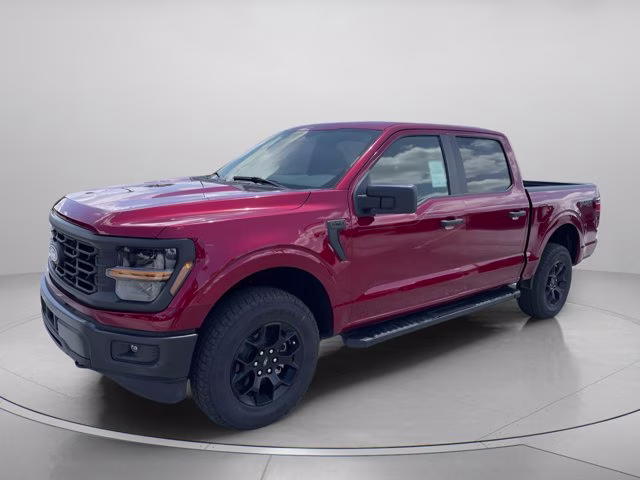 2026 Ruby Red Metallic Tinted Clearcoat Ford F-150 STX 4X4 Truck