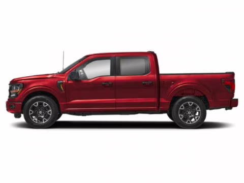 2026 Ruby Red Metallic Tinted Clearcoat Ford F-150 STX 4X4 Truck