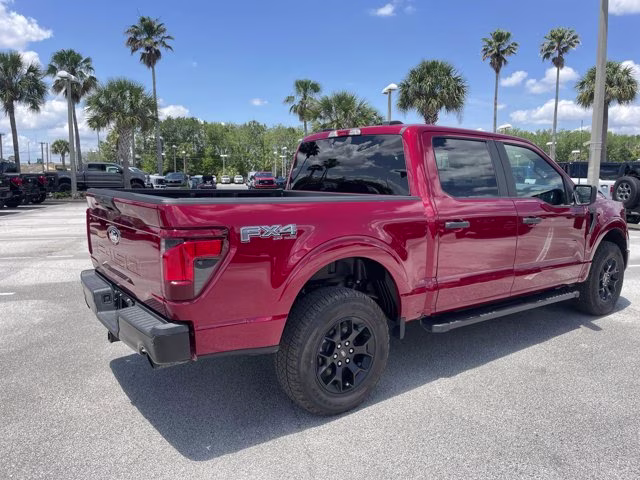 2026 Ruby Red Metallic Tinted Clearcoat Ford F-150 STX 4X4 Truck