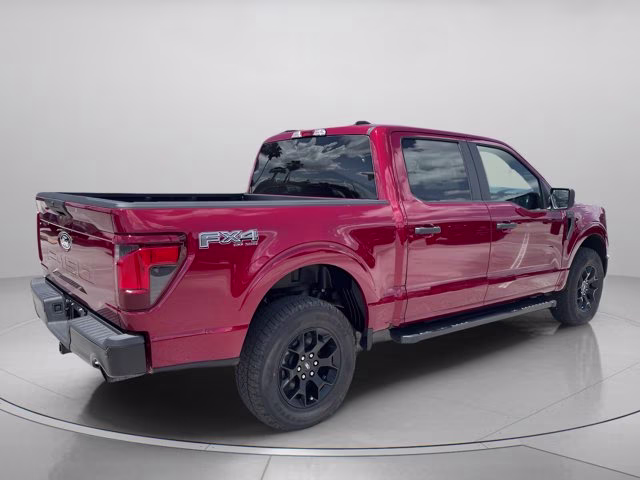 2026 Ruby Red Metallic Tinted Clearcoat Ford F-150 STX 4X4 Truck