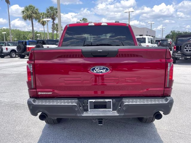 2026 Ruby Red Metallic Tinted Clearcoat Ford F-150 STX 4X4 Truck