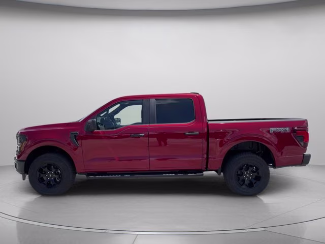 2026 Ruby Red Metallic Tinted Clearcoat Ford F-150 STX 4X4 Truck