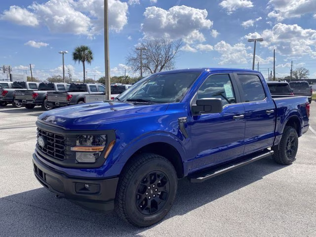 2026 Argon Blue Metallic Ford F-150 STX 4X4 Truck
