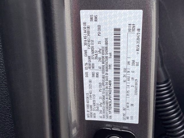 2026 Carbonized Gray Metallic Ford F-150 XLT 4X4 Truck