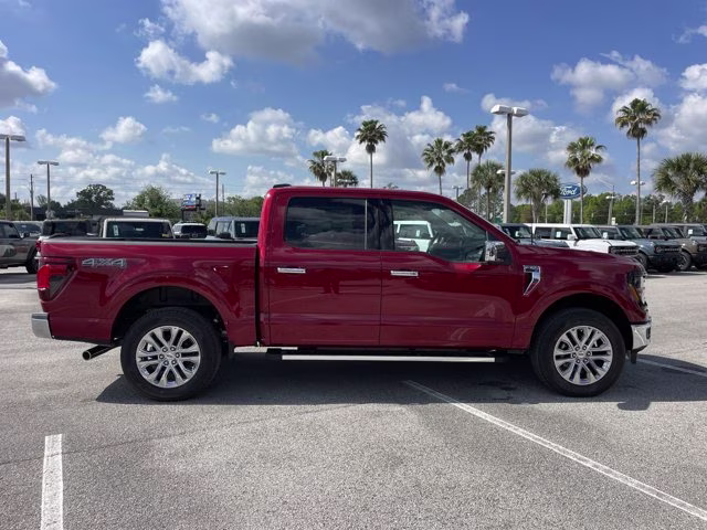 2026 Ruby Red Metallic Tinted Clearcoat Ford F-150 XLT 4X4 Truck