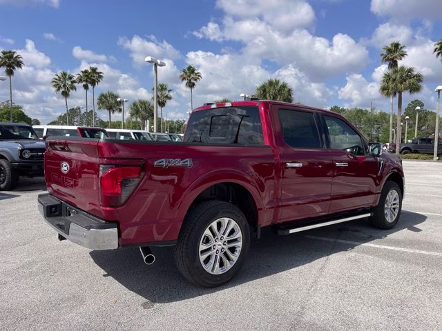 2026 Ruby Red Metallic Tinted Clearcoat Ford F-150 XLT 4X4 Truck