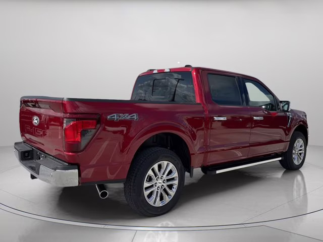 2026 Ruby Red Metallic Tinted Clearcoat Ford F-150 XLT 4X4 Truck