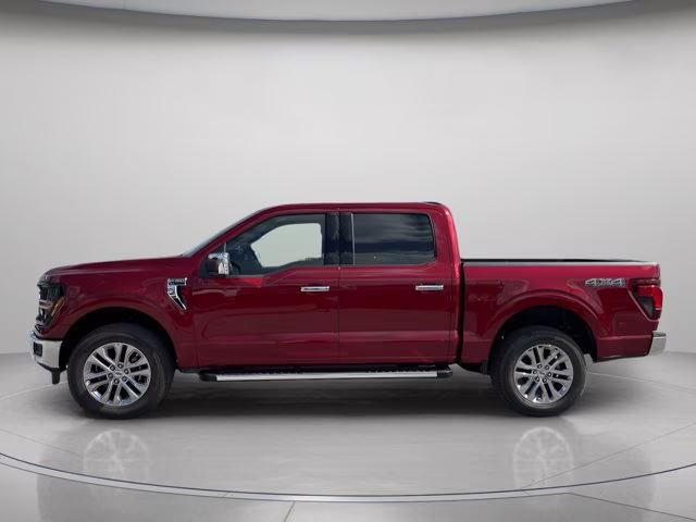 2026 Ruby Red Metallic Tinted Clearcoat Ford F-150 XLT 4X4 Truck