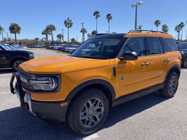 2026 Orange Fury Metallic Tri-Coat Ford Bronco Sport Big Bend 4X4 SUV